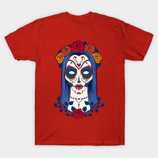 Rose skull T-Shirt